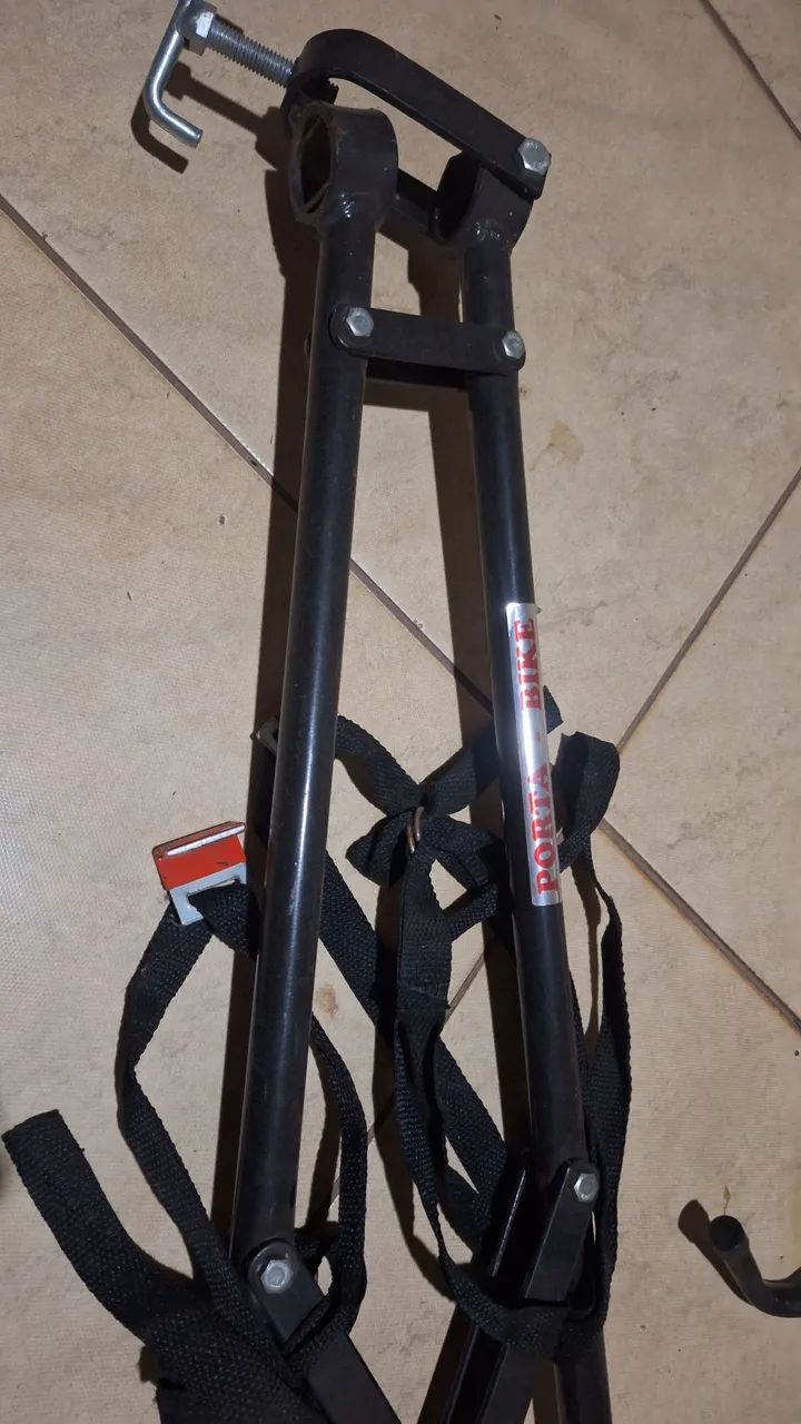 Suporte de bicicleta e cadeirinha.  - Foto 3