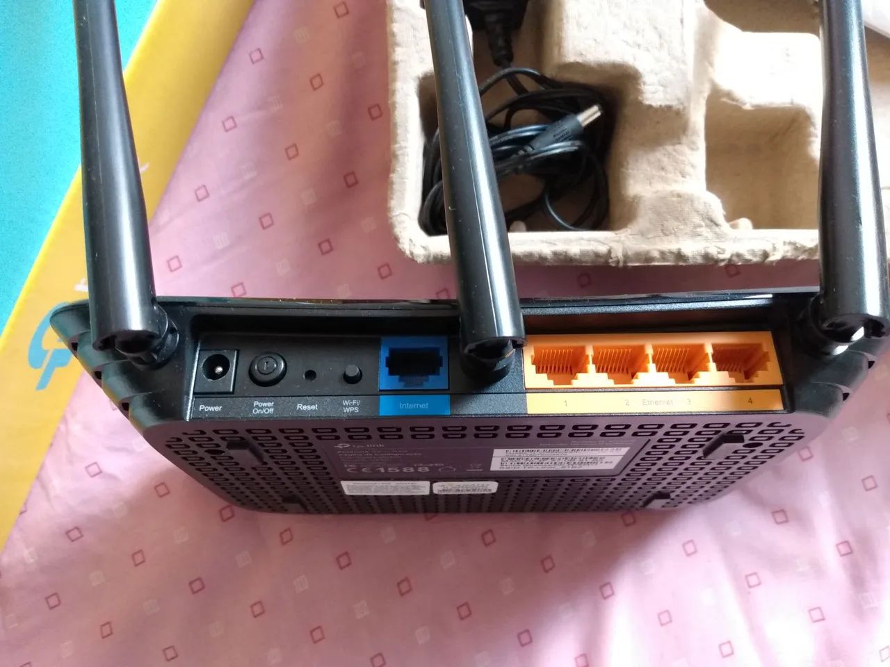 Roteador TP-Link TL WR940N 450 mbps - Foto 5