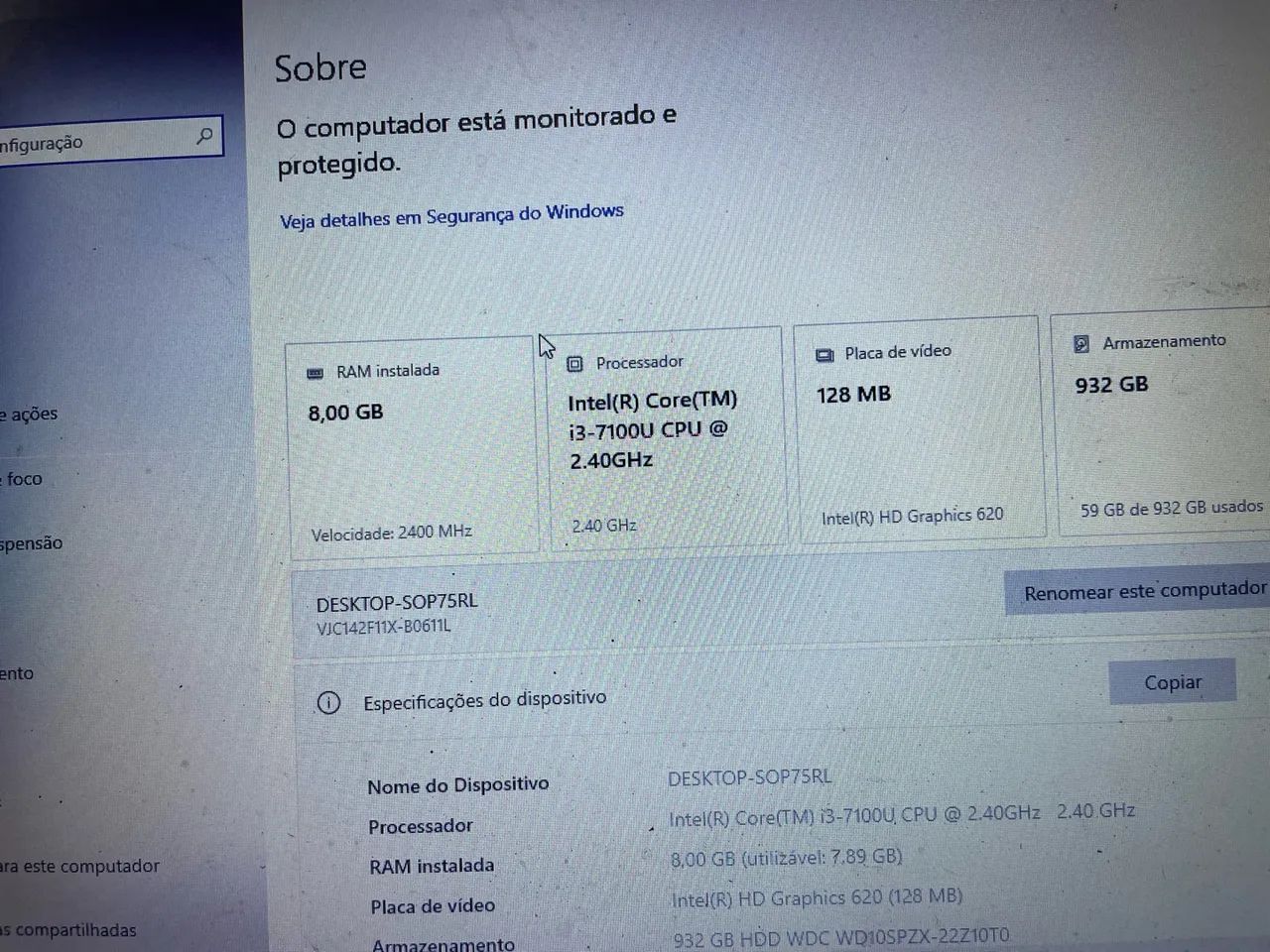 Notebok i3 8 de ram - Foto 3