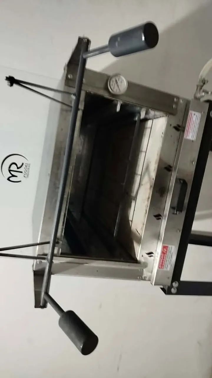 Forno a gás industrial com pedra refratária 45 por 60 - Foto 3