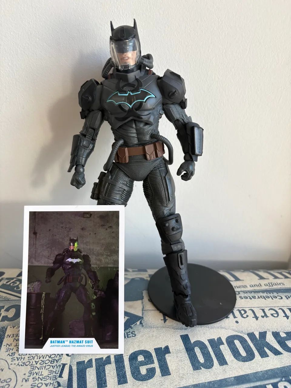 Batman HAZMAT SUIT Macfarlane DC