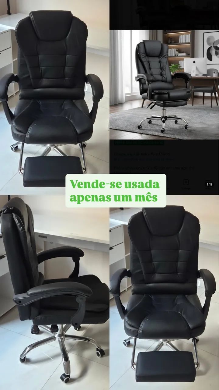 Cadeira de escritório  - Foto 4