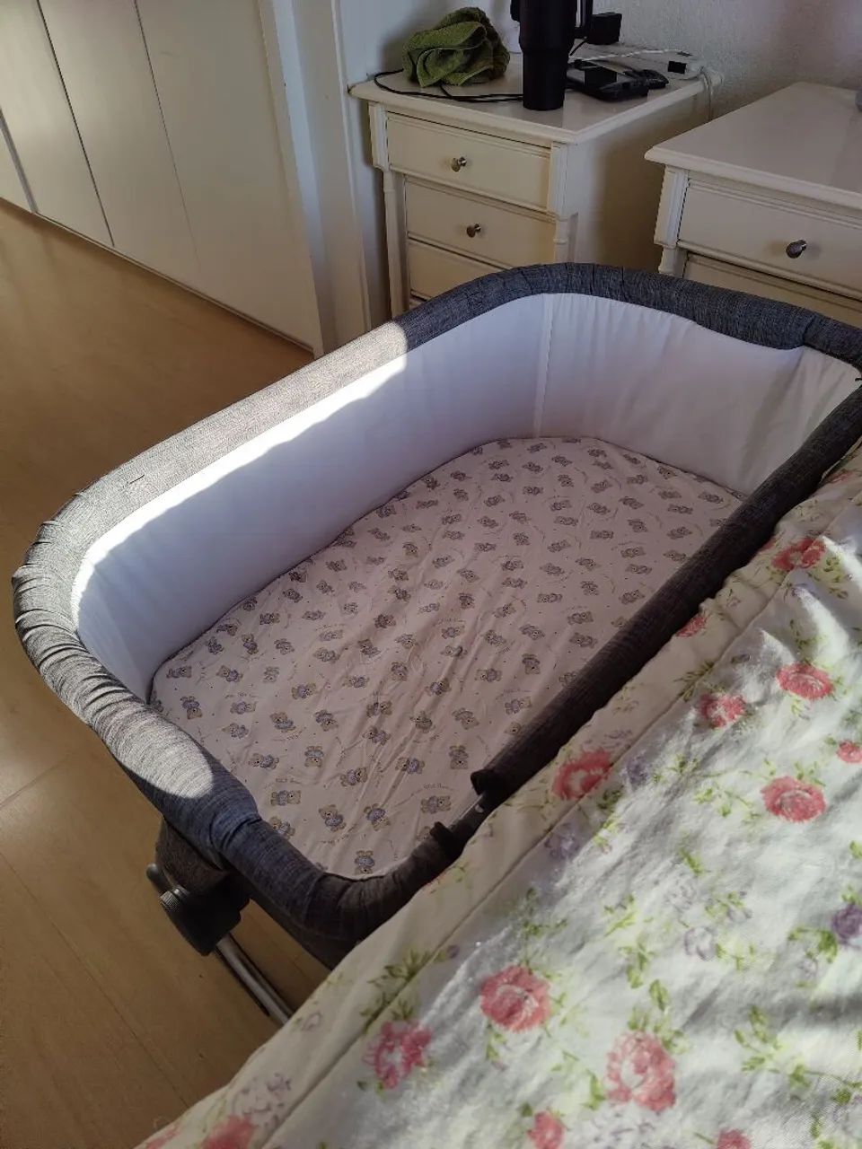 Berço Lateral Co-bed co-sleeper Safety First 1st, portátil - Foto 4