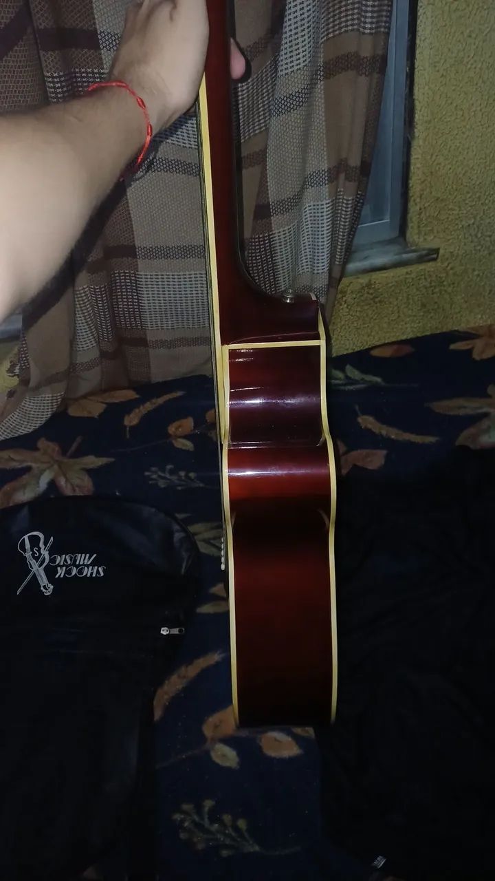 Violão class Elétrico cordas de aço  - Foto 4