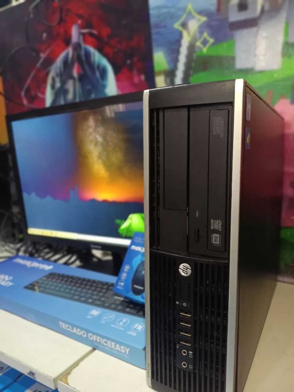 Máquina completa HP i5 - 1ano de garantia  - Foto 3