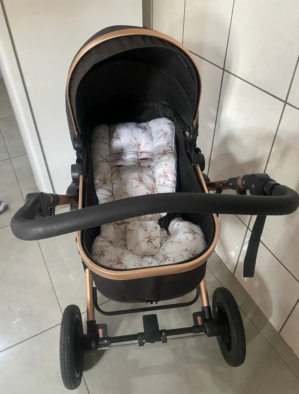 Carrinho de bebê 3 em 1 - Foto 3