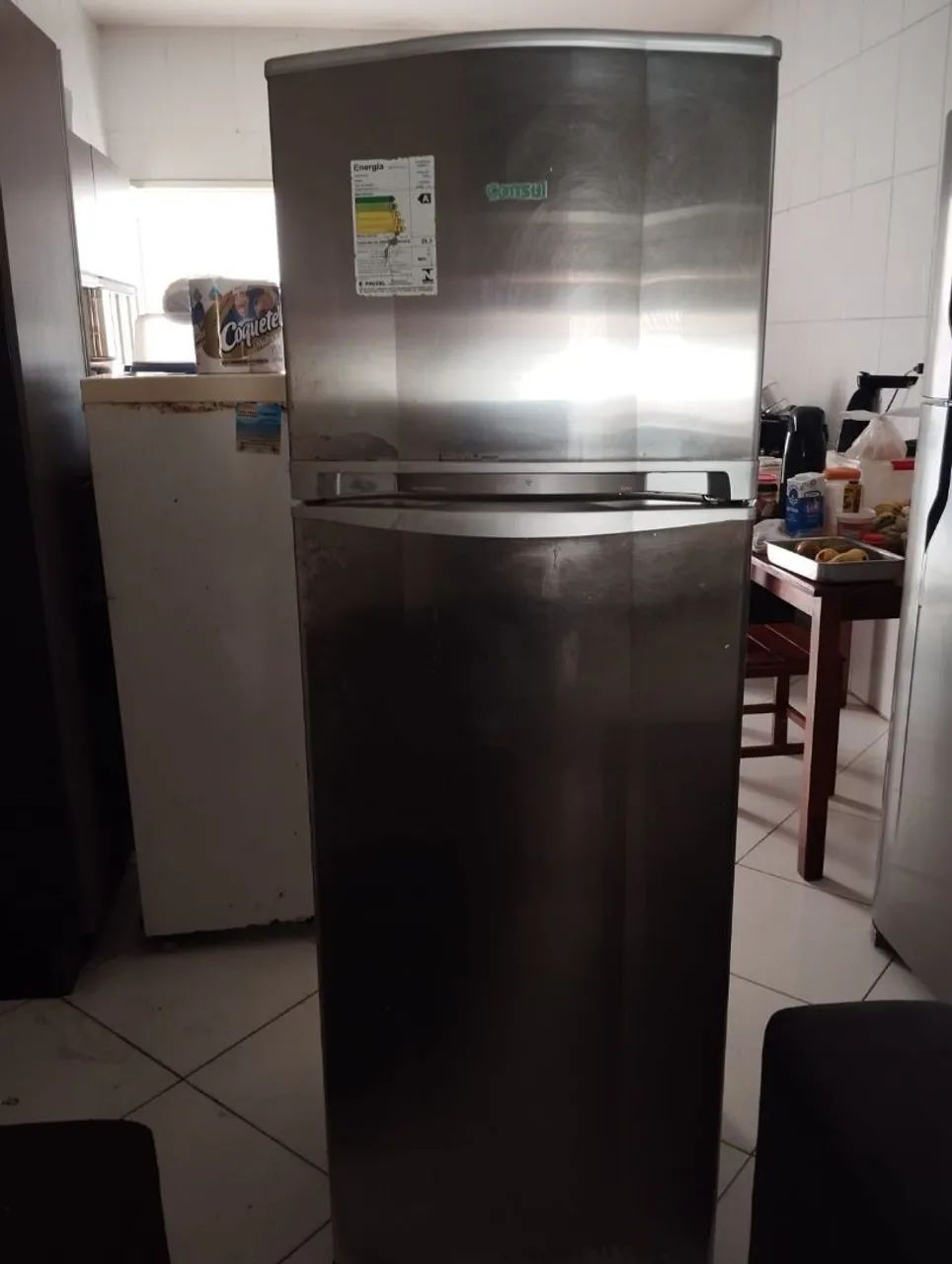 Geladeira Consul 263 litros inox - Foto 4