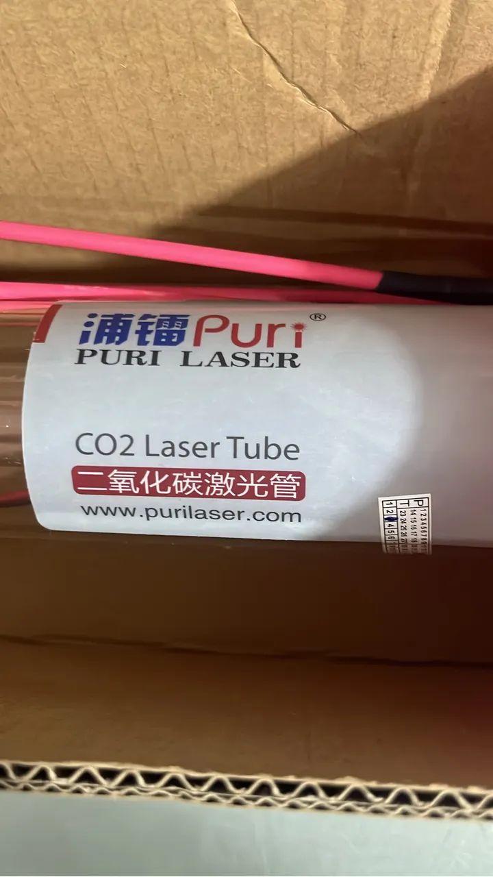 Tubo laser CO2 marca Puri 80 watts