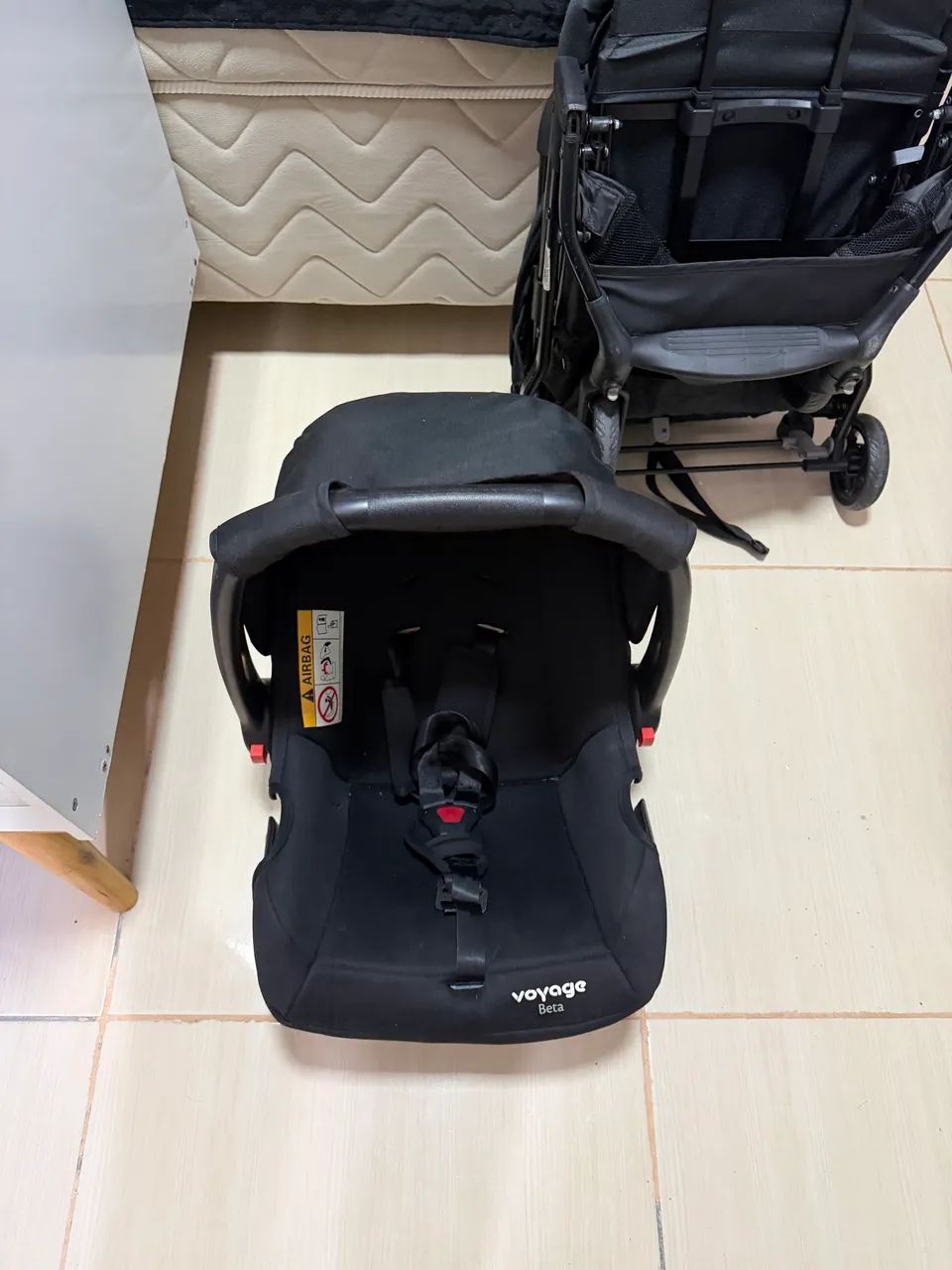Carrinho de bebê + bebê conforto  - Foto 3