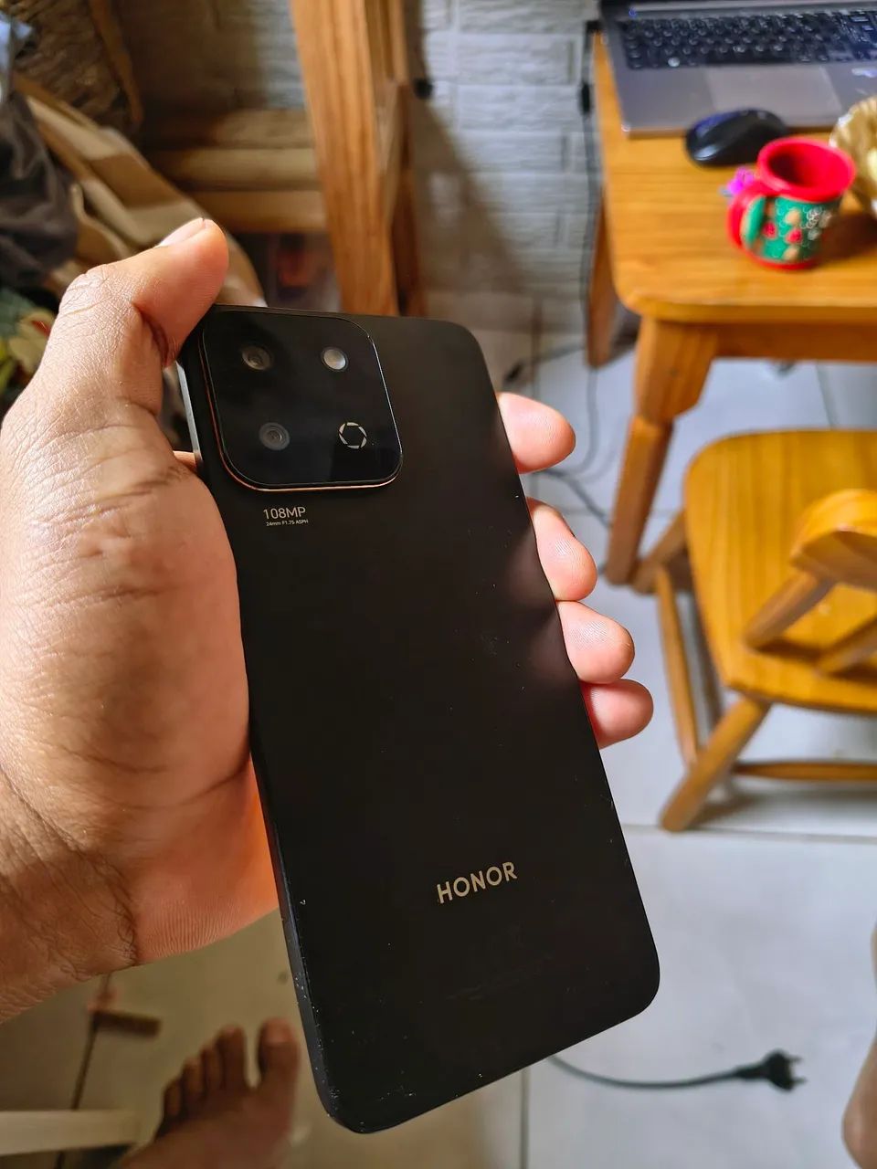 Vendo celular Honor x7c com a caixa 
