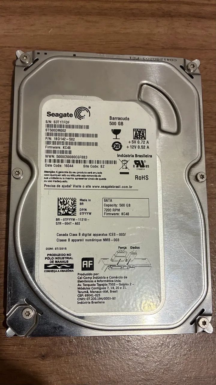 HD 500gb Seagate 3.5?