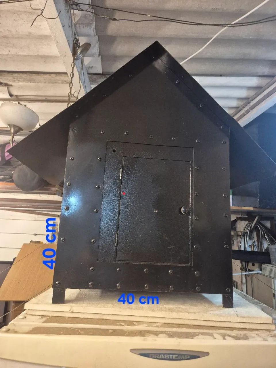 Casinha para assentamento de EXU