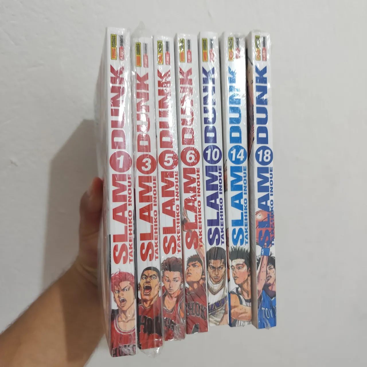 Slam Dunk Vol.1,3,5,6,10,14,18