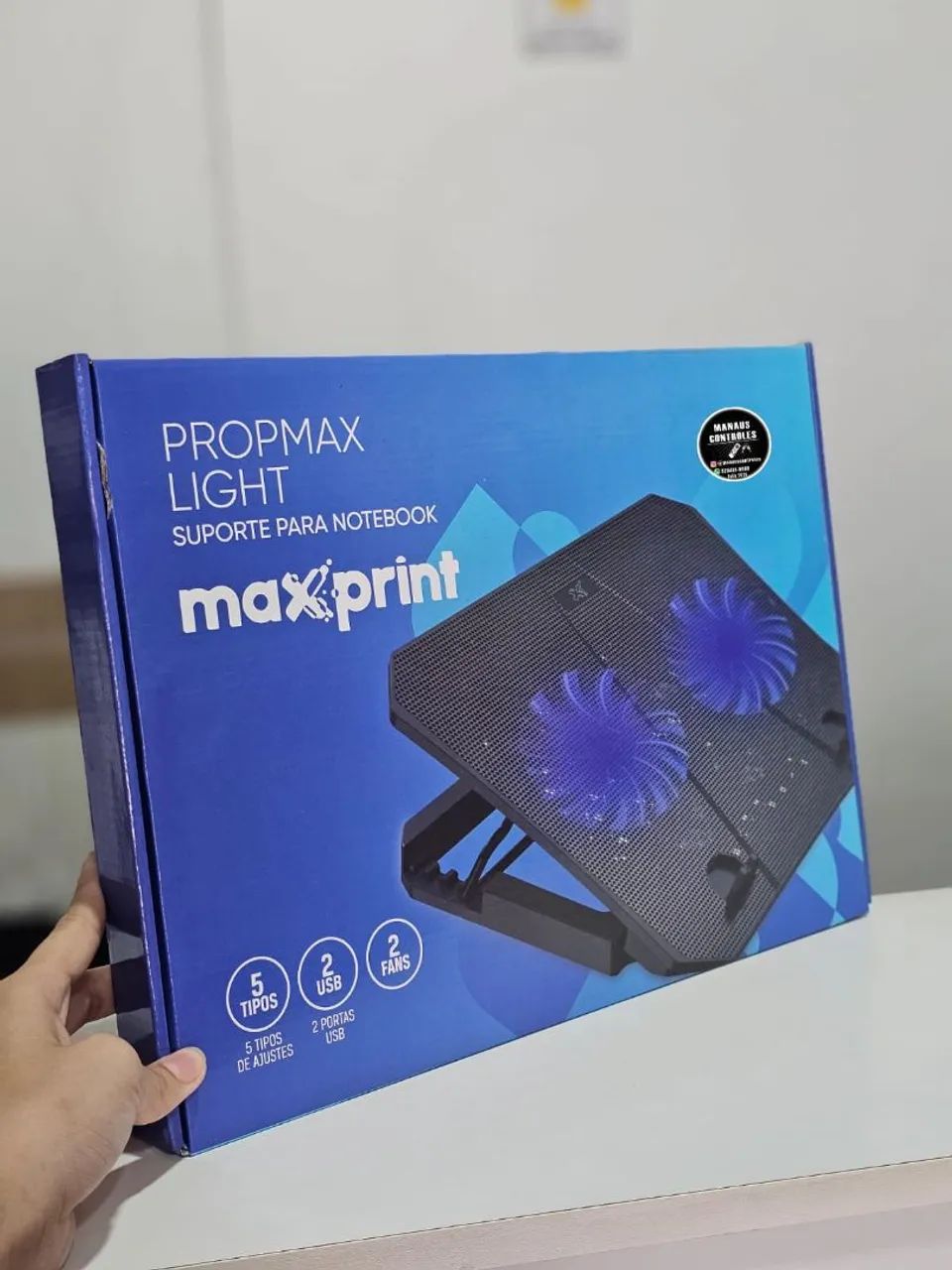 Suporte para Notebook com Ventilador