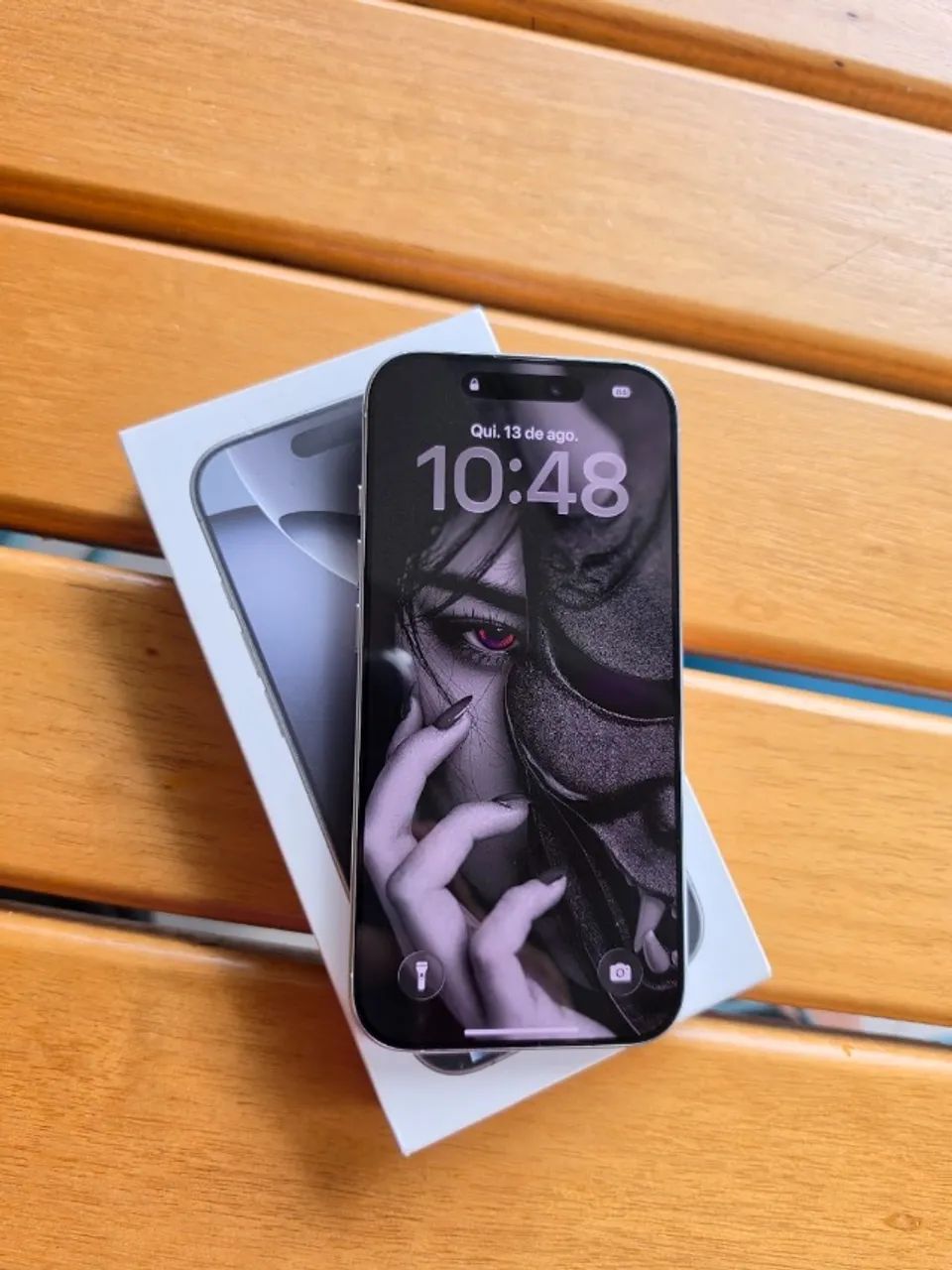 iPhone 16 Pro 128GB White Titanium - Completo na Caixa - Foto 3