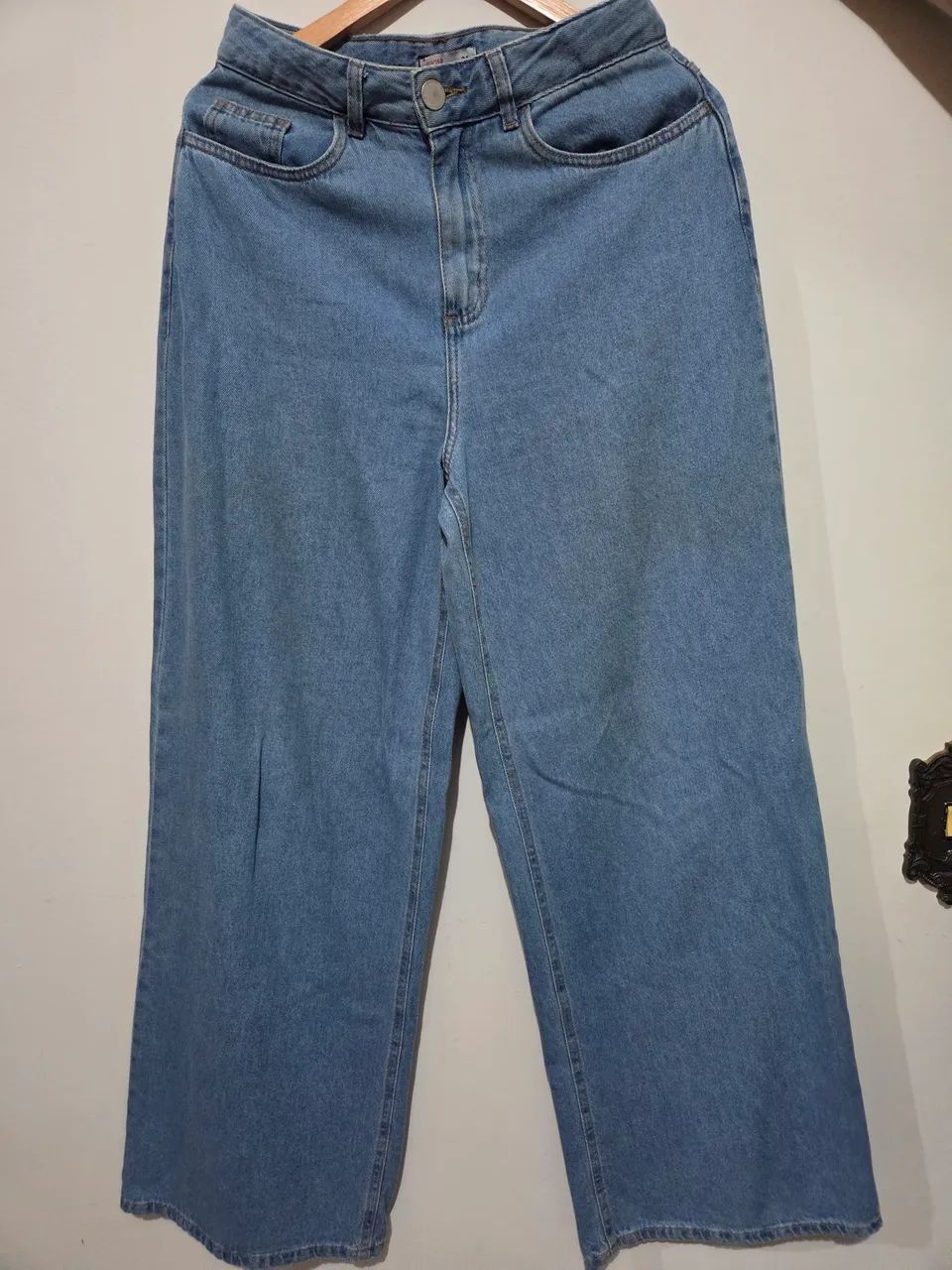 Calça Jeans Wide Leg - Foto 2