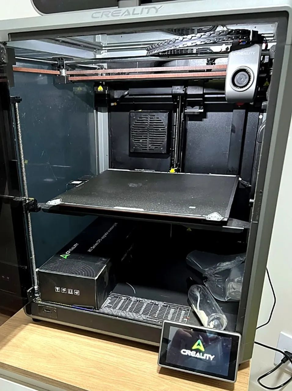 Impressora 3D Creality K1 Max + CFS Multicolor + Mesa Vidro - Foto 2