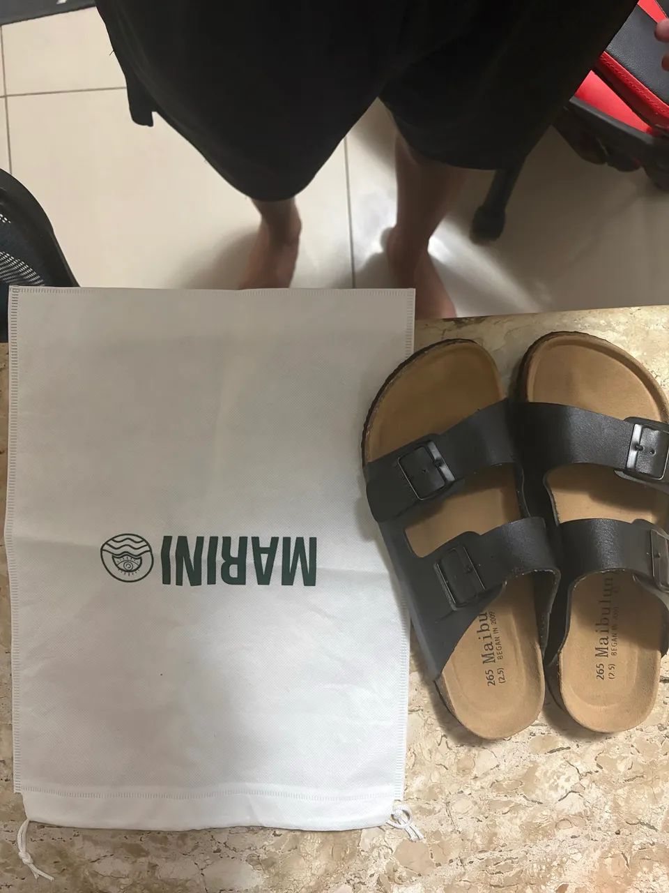 Chinelo Birken Marini