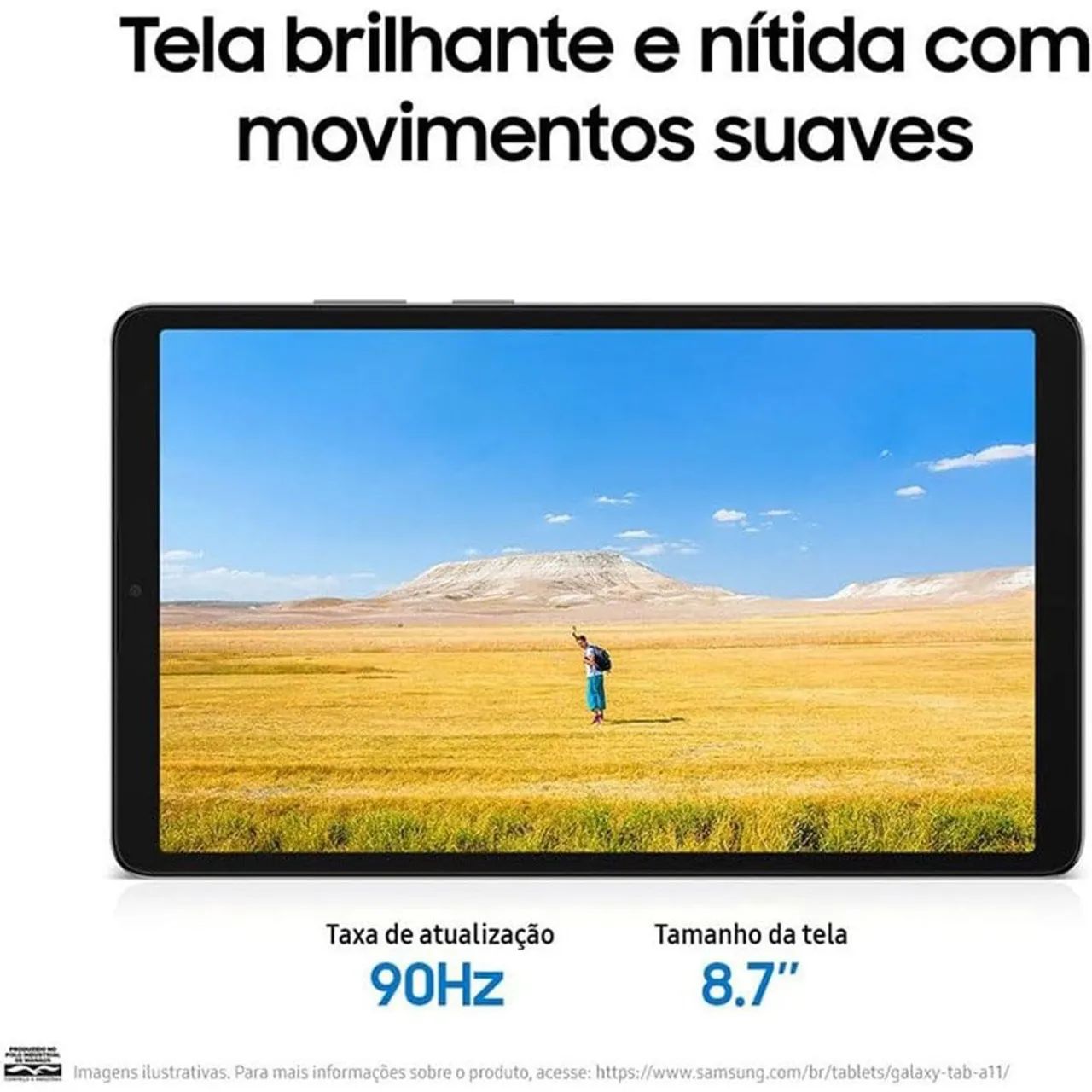 Tablet Samsung Galaxy Tab A11 Wi-Fi 64GB 4GB RAM Prata - Foto 4
