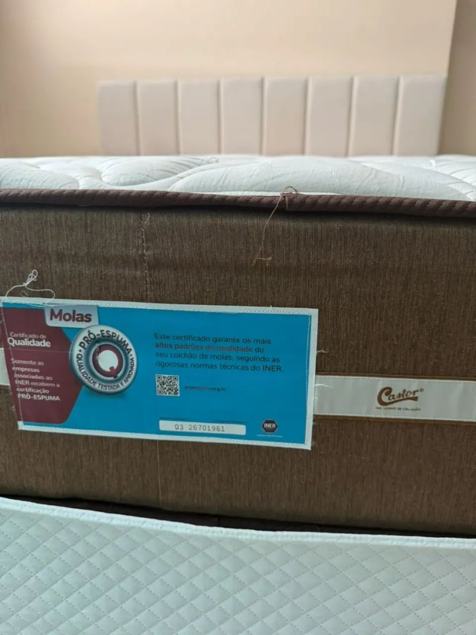 Cama completa  Castor King  bem nova 2.000. - Foto 5
