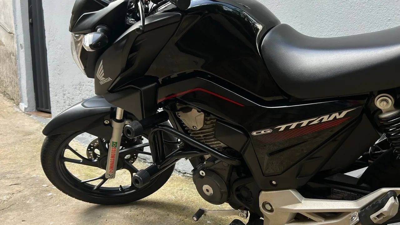 Titan 160 flex preta  - Foto 4