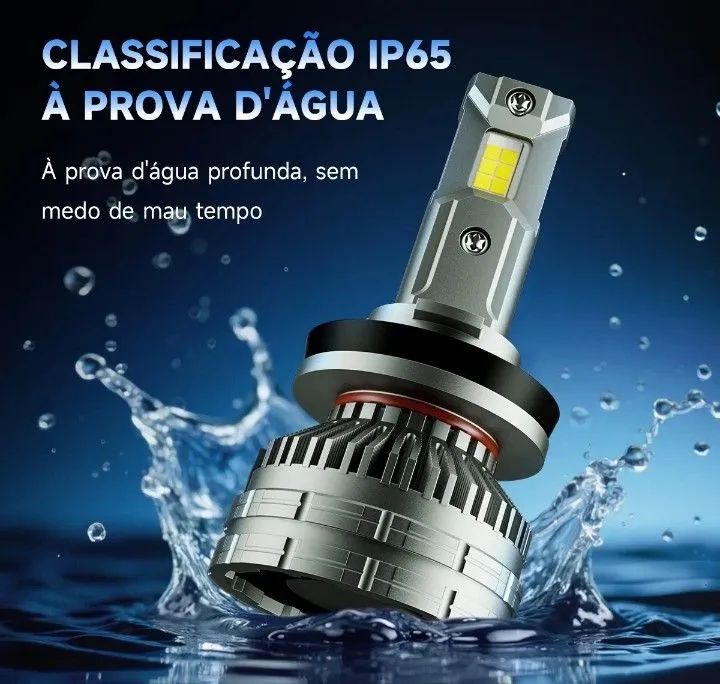 Kits Lâmpadas Led 200W/40.000 Lúmens, Cinoy 12.000 Lúmens e