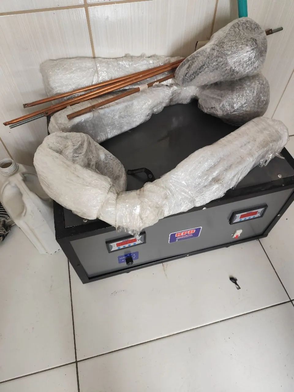 Retificador para galvanoplastia 200 amperes mais resistências novo - Foto 2