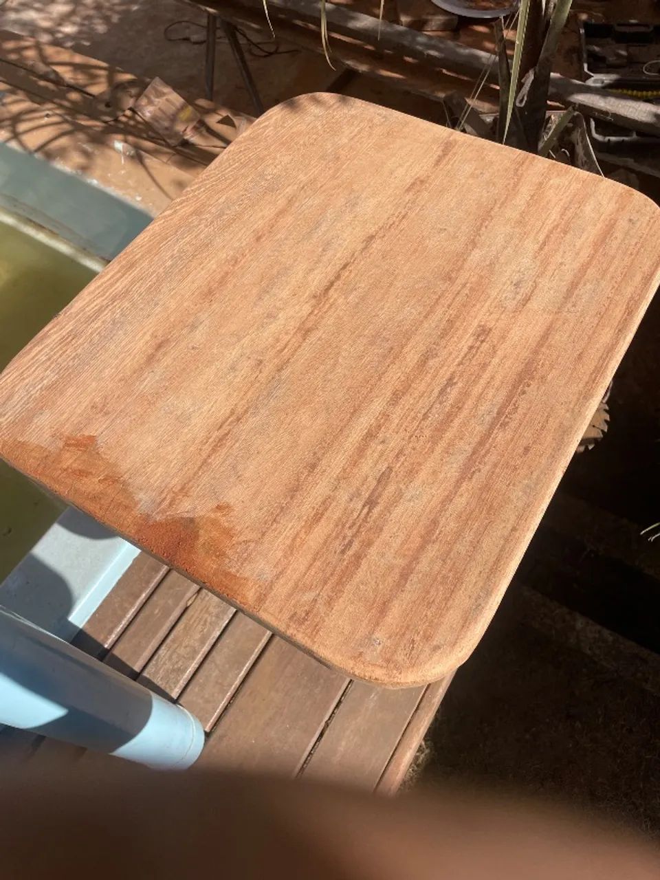 mesa rustica de centro de peroba rosa - Foto 3