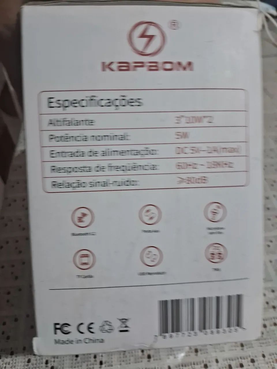 Caixa de som, com 2 microfones - Foto 4