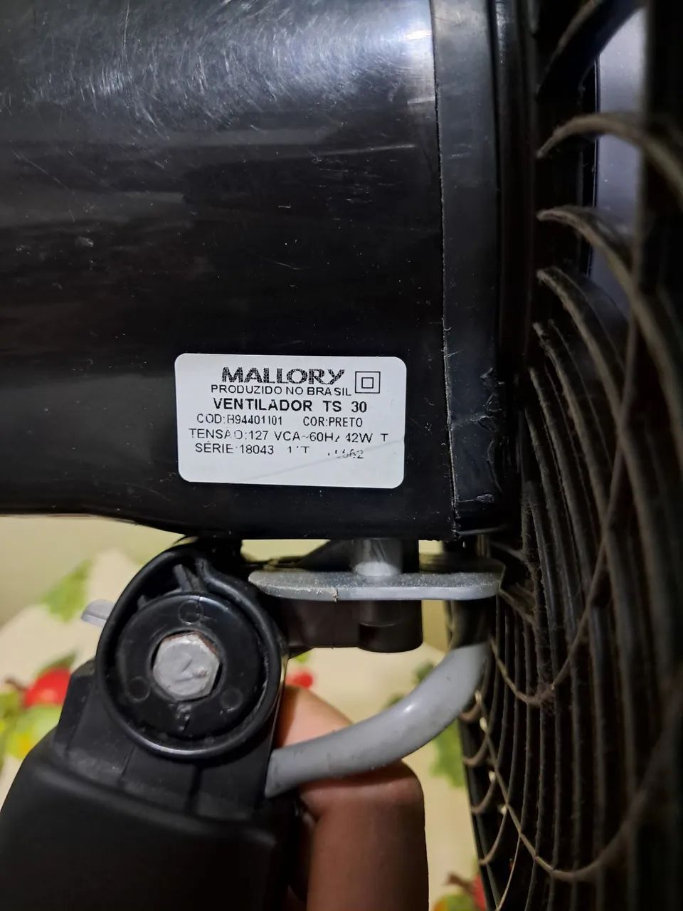 VENDO VENTILADOR MALLORY 30 CM  - Foto 3