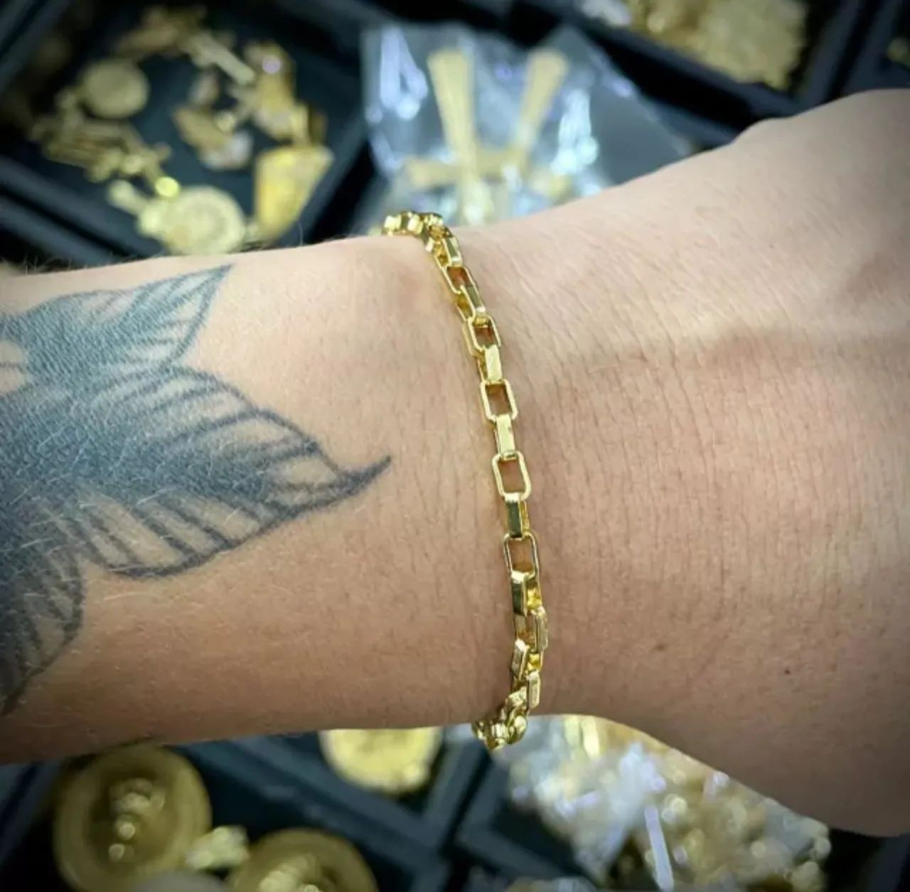 KIT DE JÓIAS BANHADA A OURO 18K - Foto 2