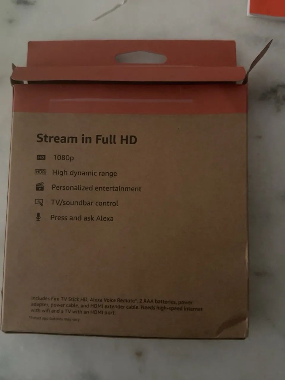 Amazon Fire TV Stick HD 8GB - Completo, na caixa - Foto 4
