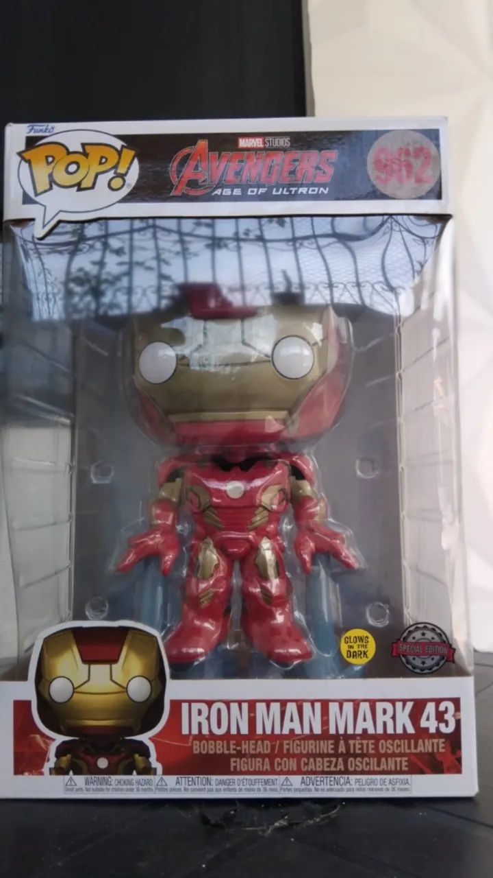 FUNKO POP HOMEM DE FERRO 10 POLEGADAS 
