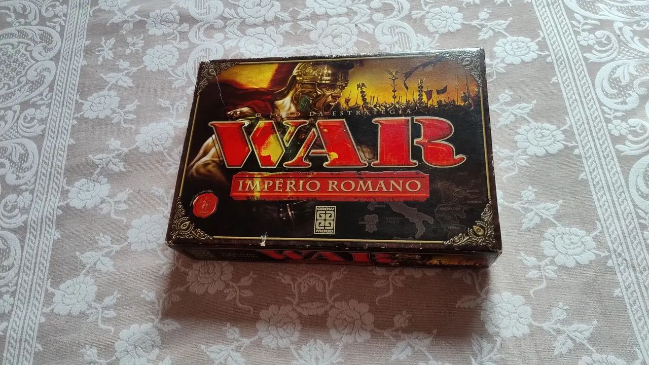 Jogo de tabuleiro em perfeitas condições WAR IMPÉRIO ROMANO