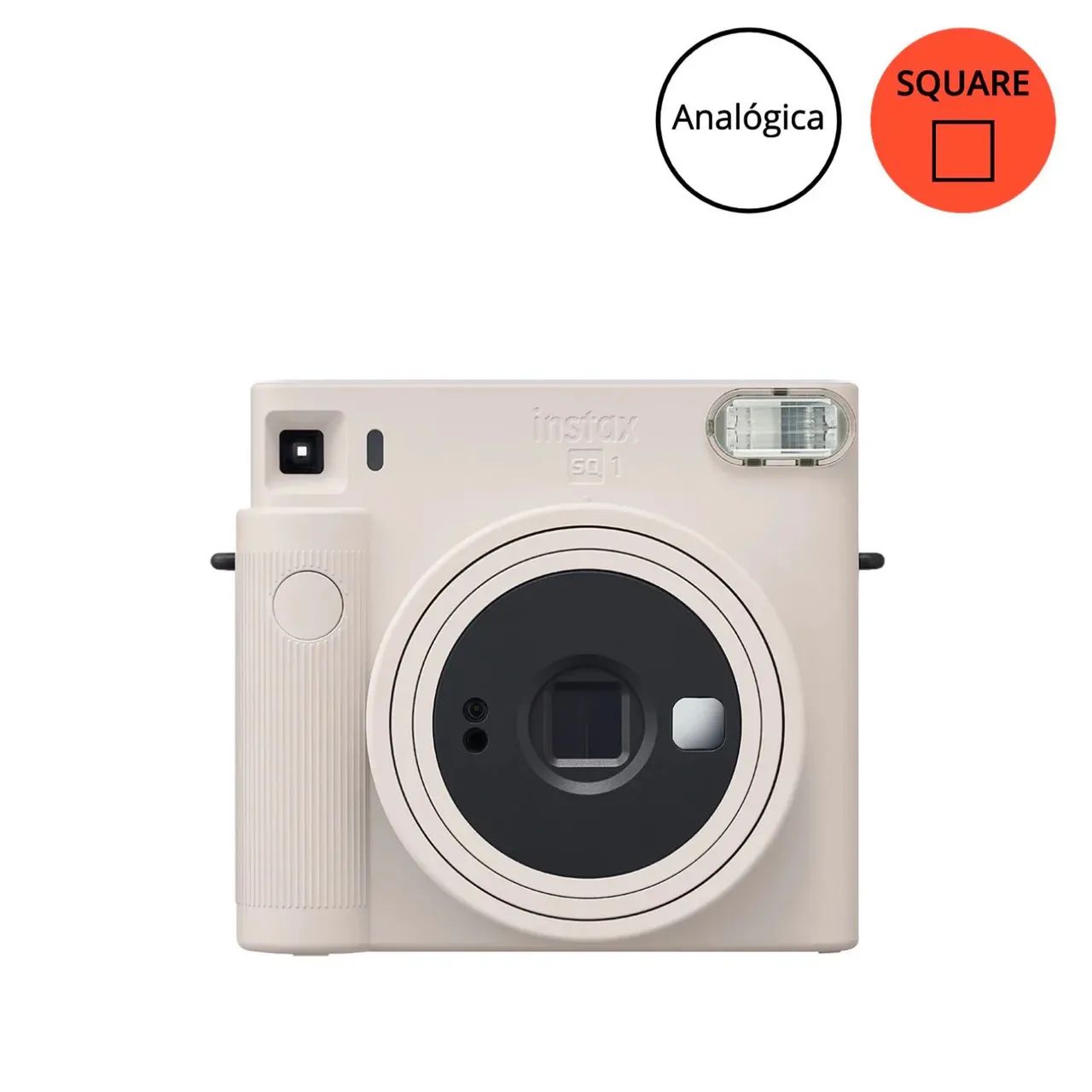 Câmera Instantânea Revela Foto Fujifilm Instax Square Sq1 Cor Branco Giz - Foto 2