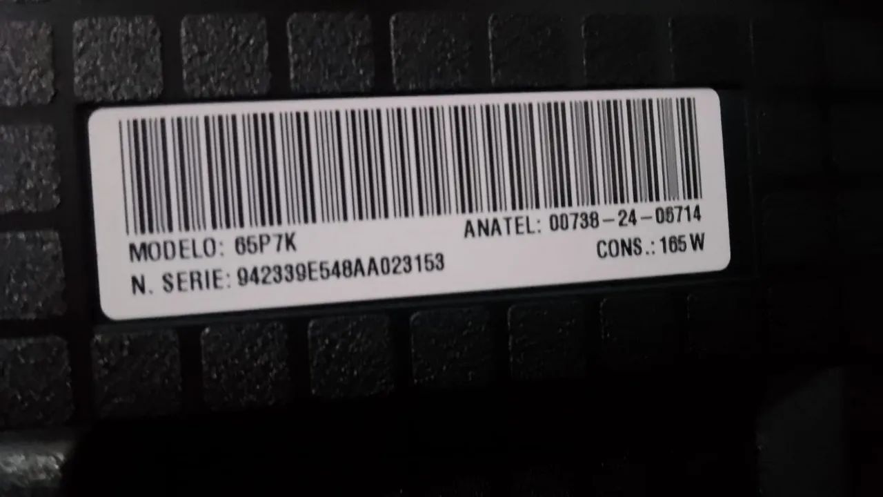 Tv 65 polegadas para retirada de peças. Tenho nota fiscal - Foto 3
