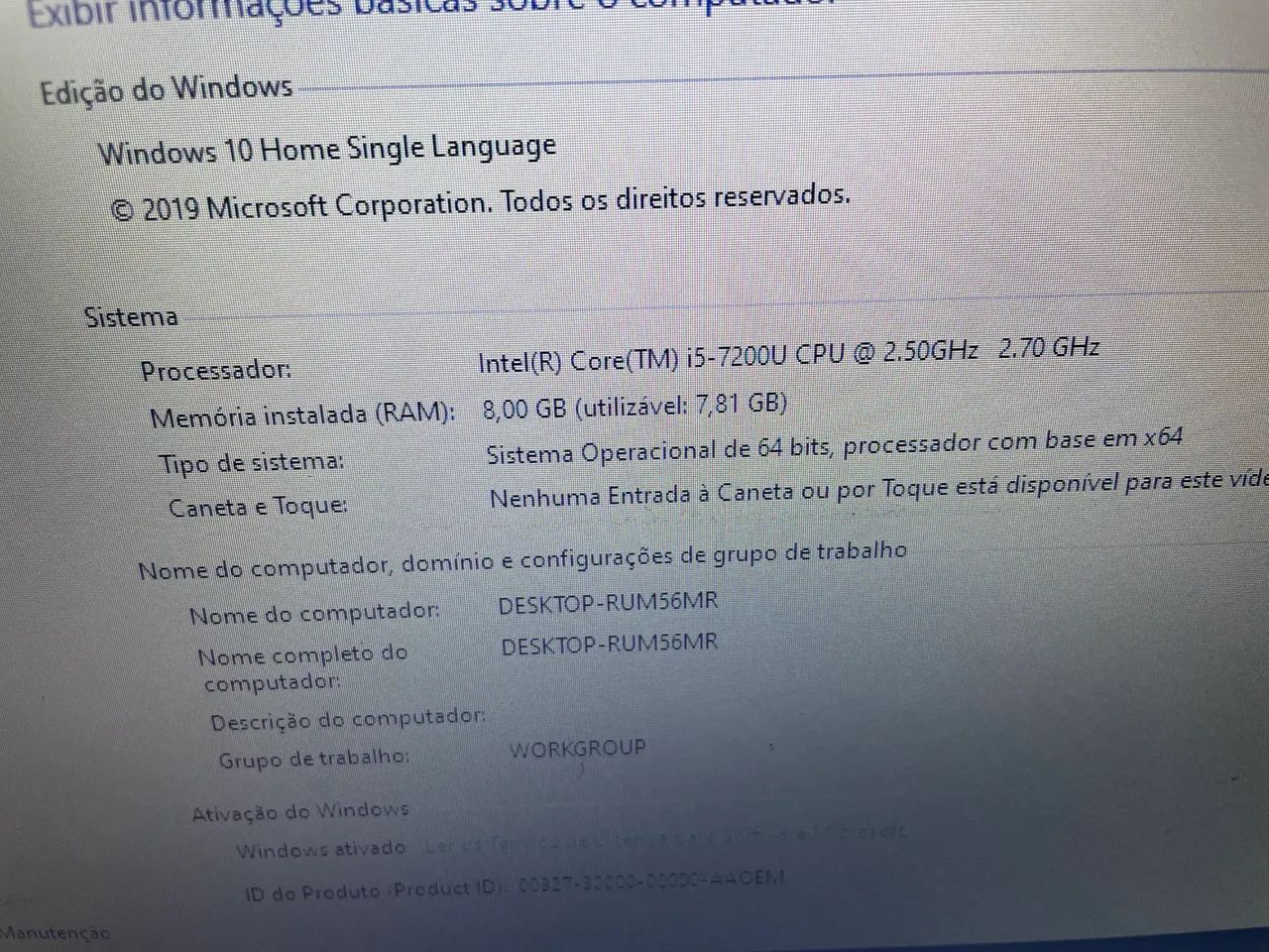Vendo Notebook Dell I5-7ª GTH com Placa de Vídeo AMD Radeon e SSD - Foto 4