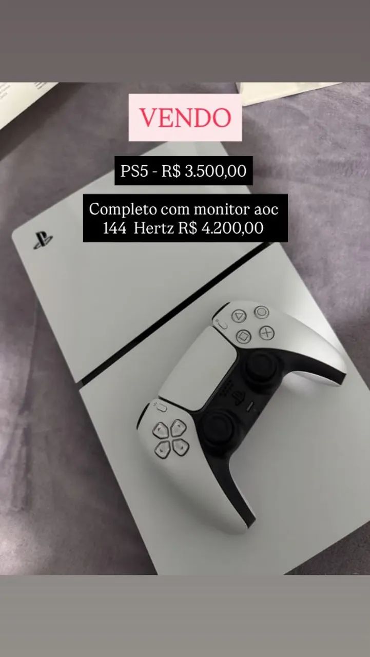 Ps5 + 1 Controle 
