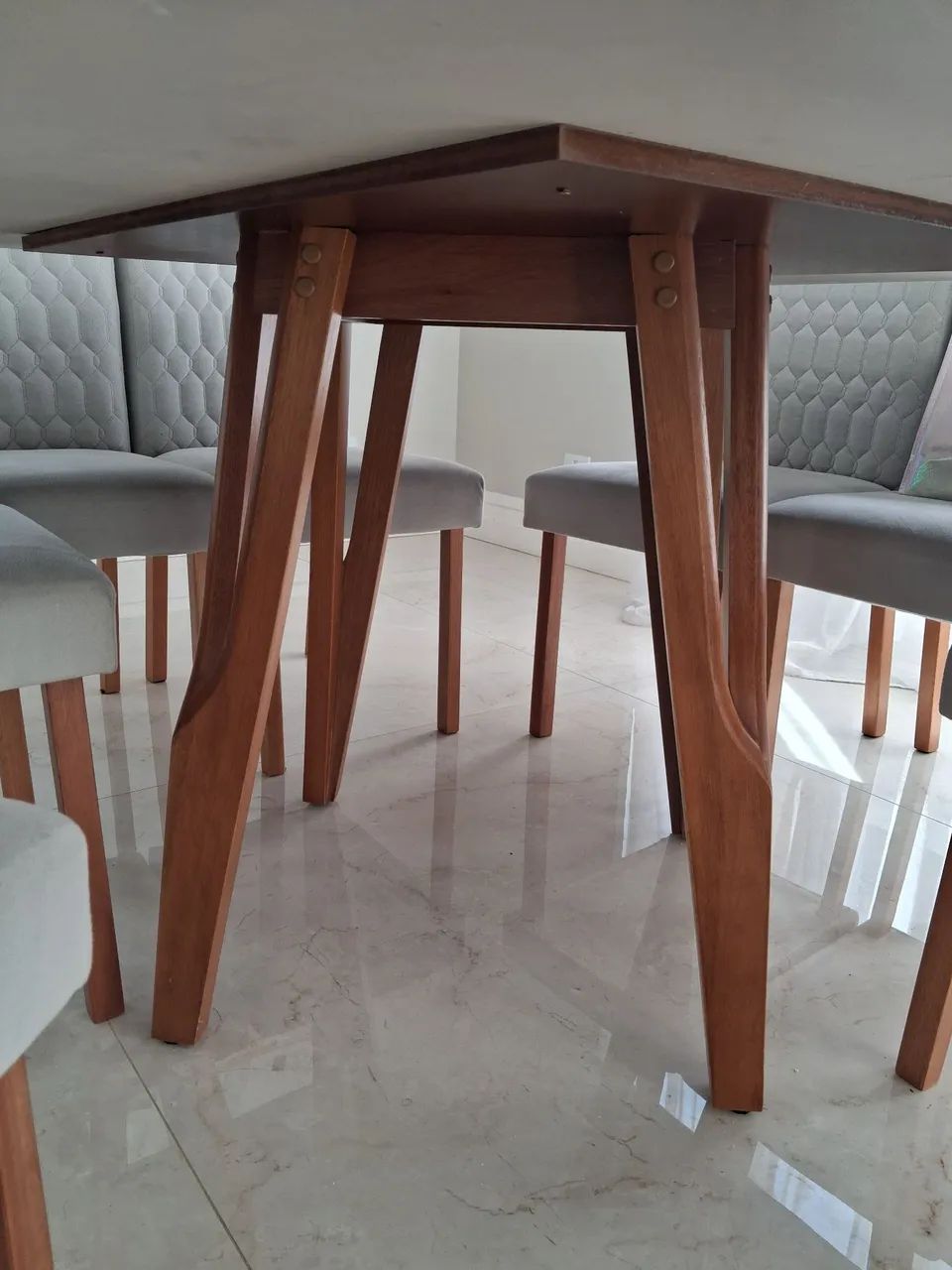 Mesa para Sala de Jantar Madeira Maciça  - Foto 5