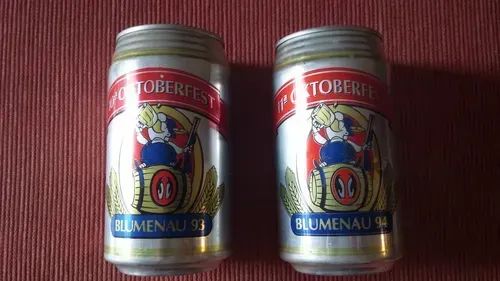 Latas Históricas Cerveja Antarctica Oktoberfest 1993 / 1994