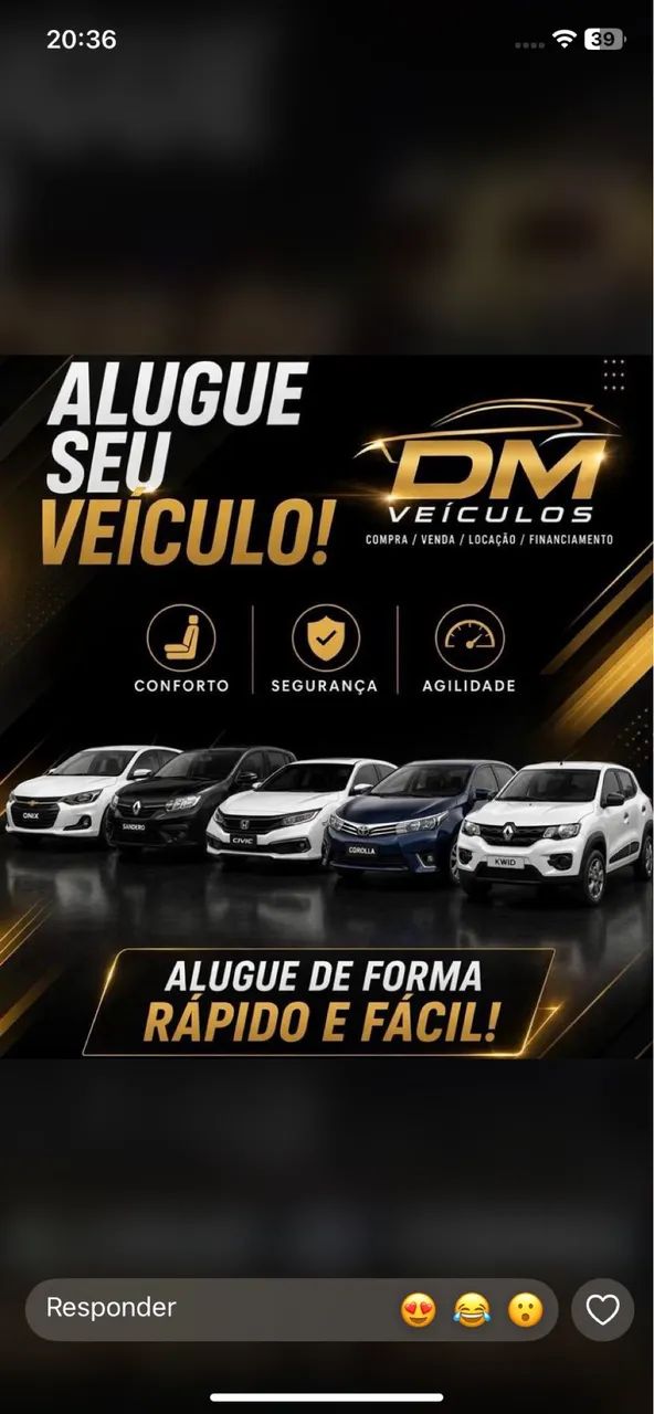 Locação de carros 