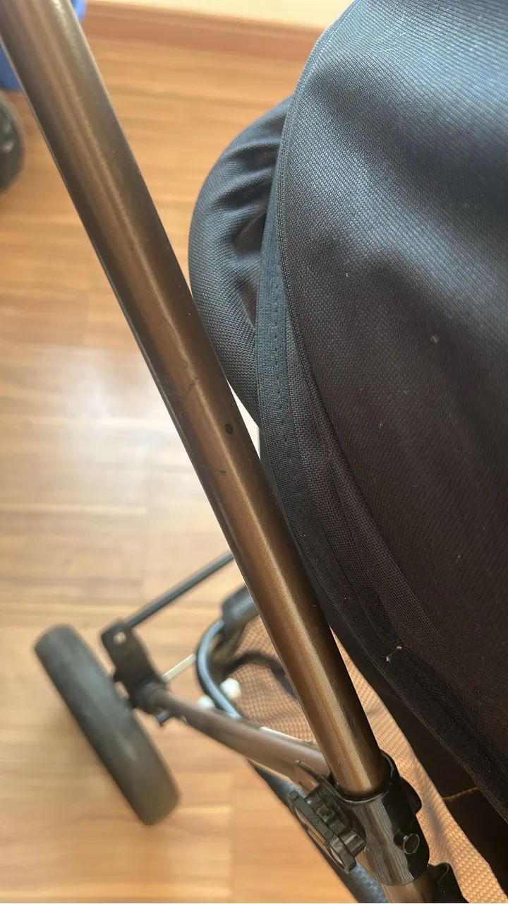 Carrinho de bebê + bebê conforto Galzerano - Foto 4