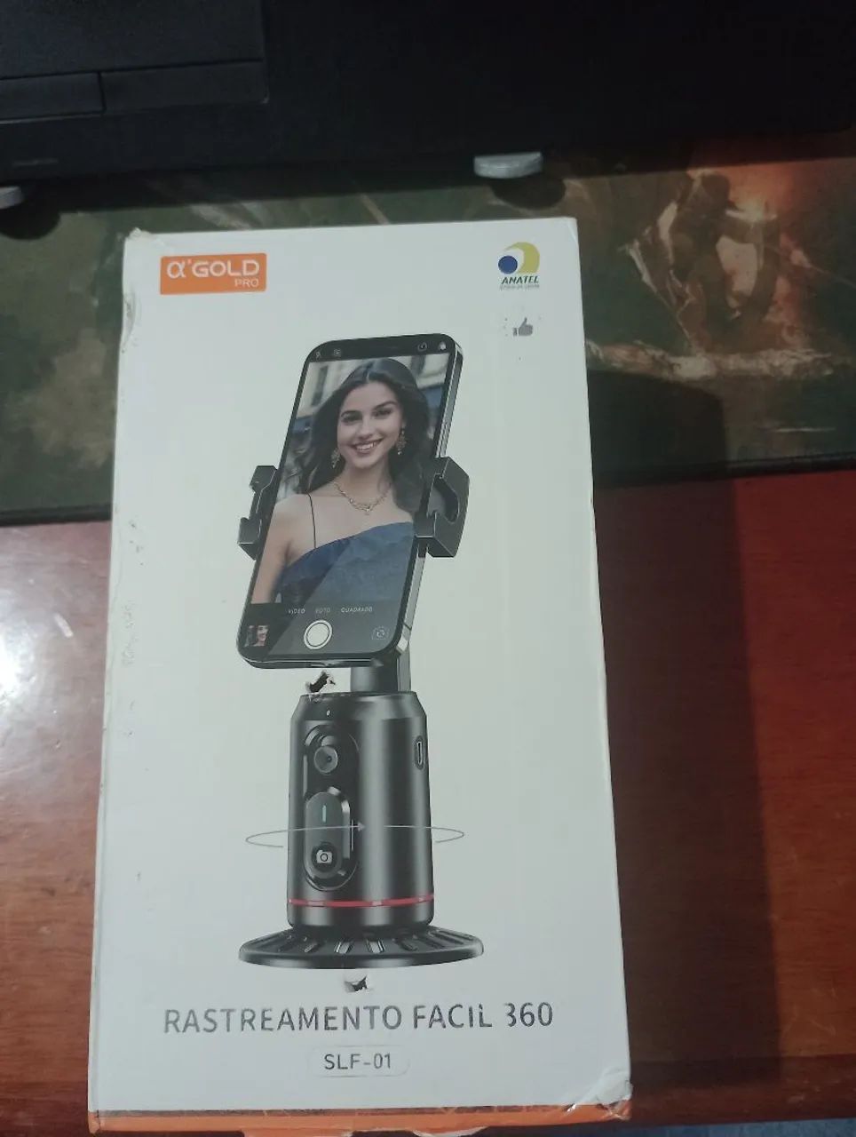 SUPORTE AUTOMÁTICO 360° PARA CELULAR - USADO ESTADO DE NOVO!  - Foto 5