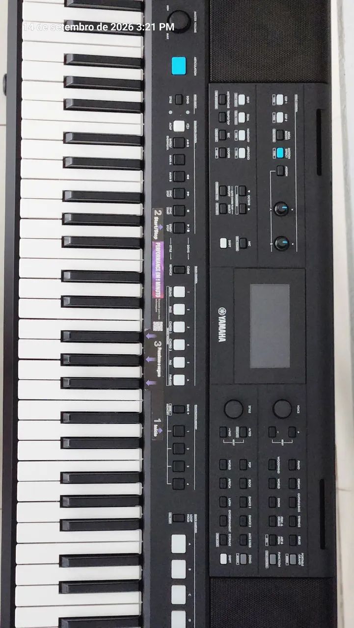 Teclado yamara psr 483