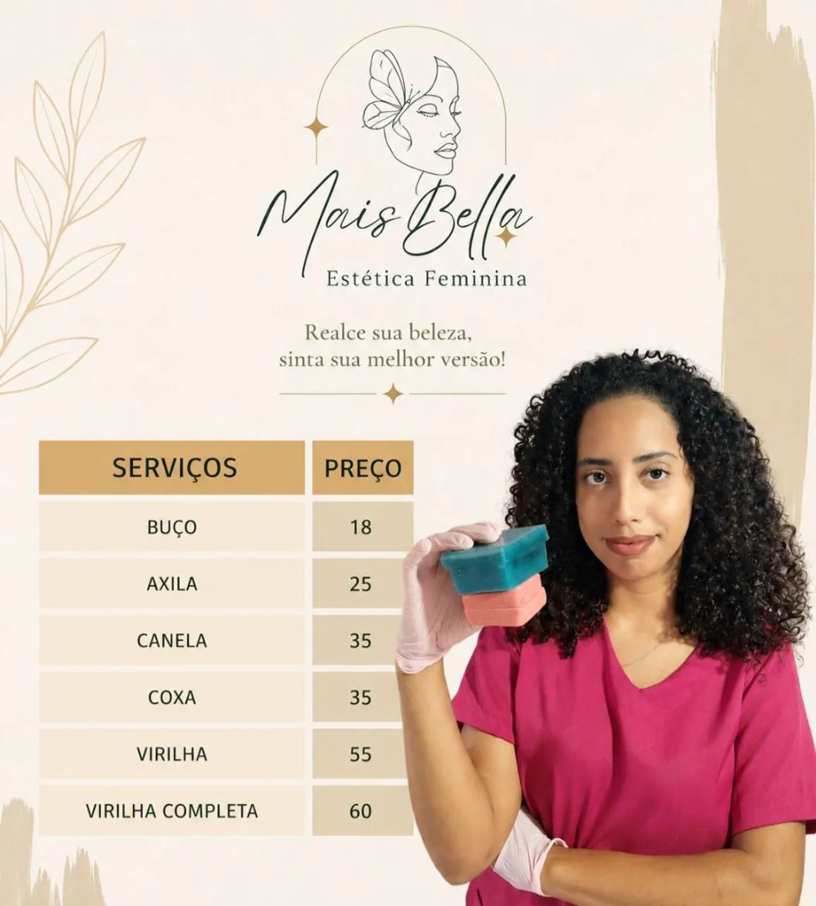 Depilação CERA FEMININA  - Foto 2