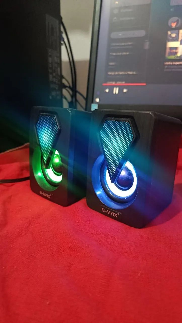 Caixinhas de som para PC e Notebook, B-MAX