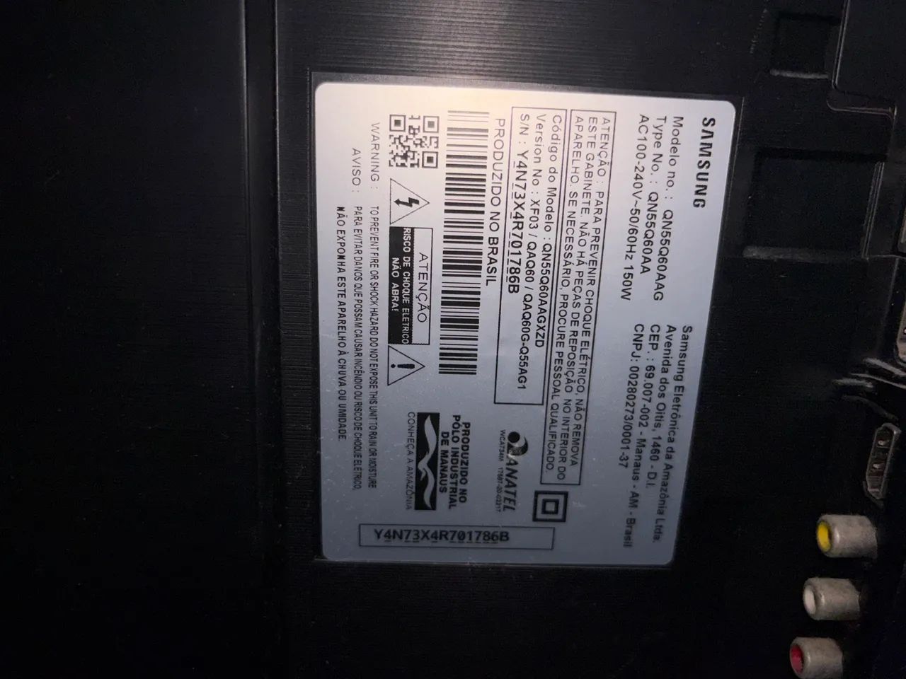 Tv Samsung 55 polegadas Qled - Foto 3