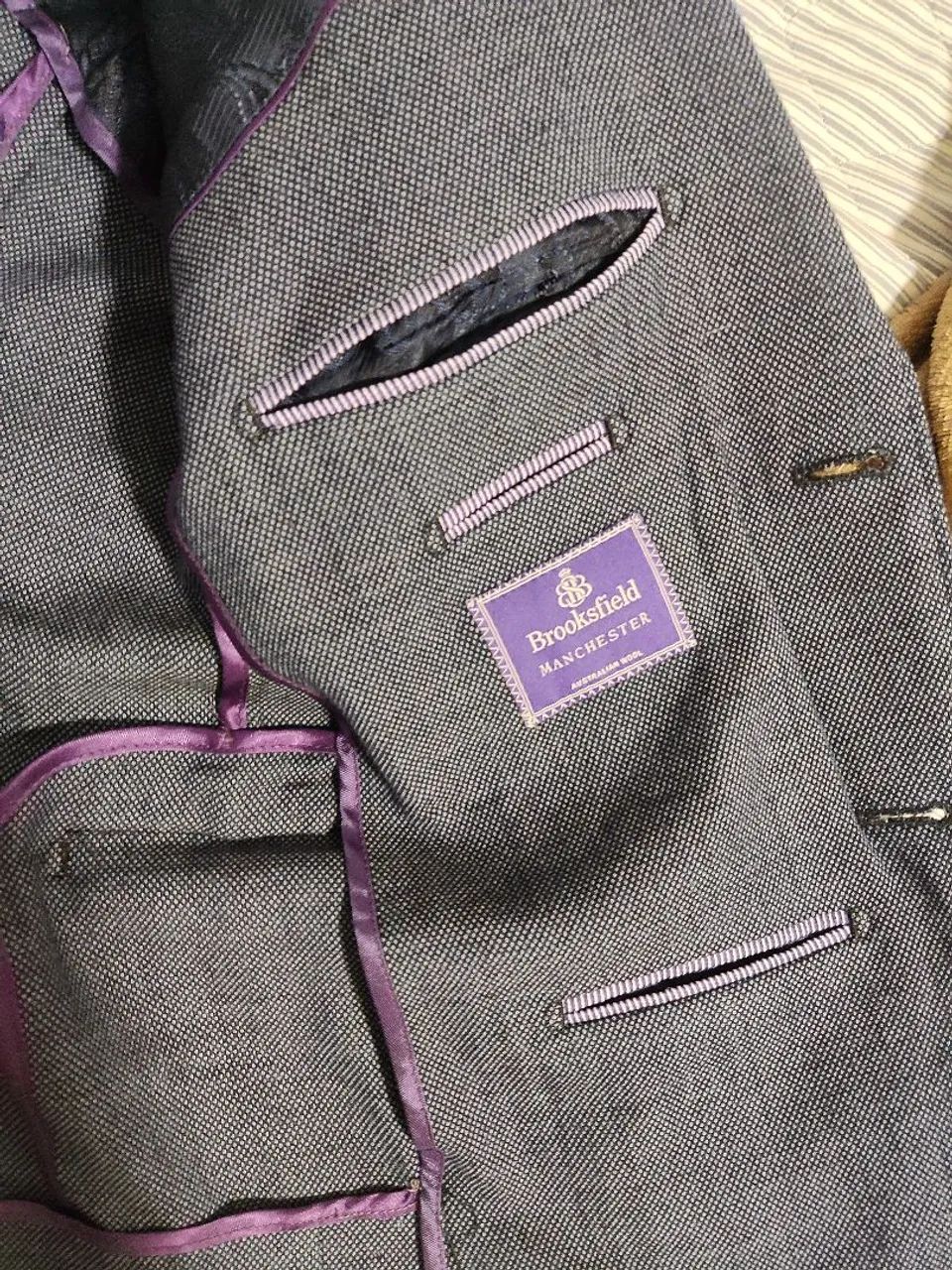 Blazer Brooksfield azul escuro  - Foto 3