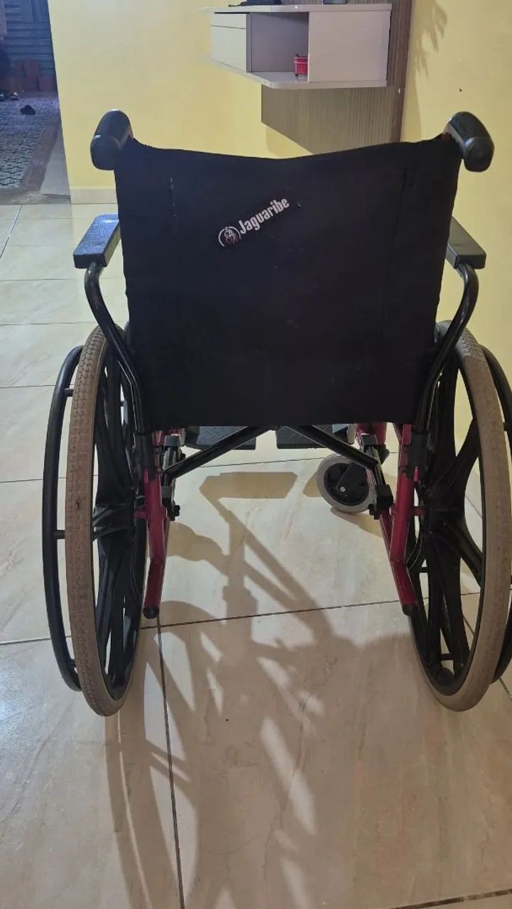 Cadeira de rodas jaguaribe prgs até 100kG  - Foto 3
