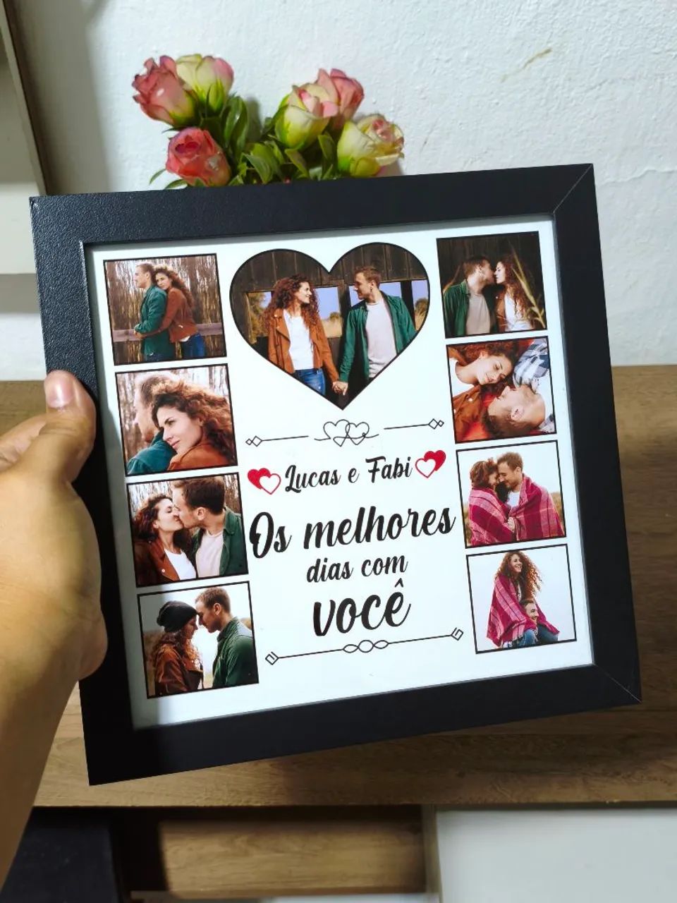 Quadro De Casal Personalizado 